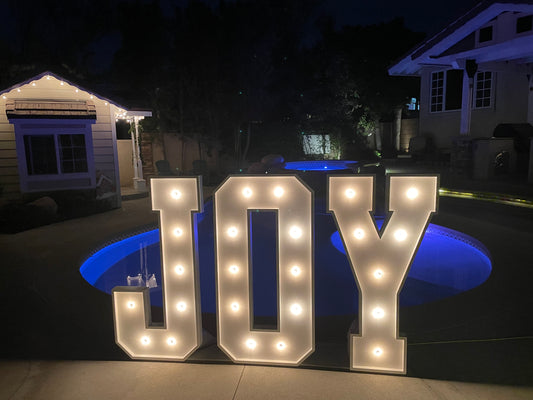 Joy Marquee / Rental 1 Day